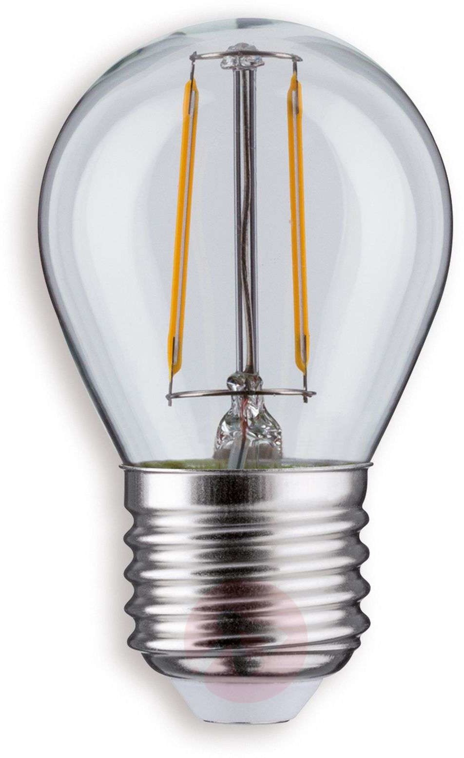 Paulmann E27 2,5W 827 żarówka kropla LED przezroczysta