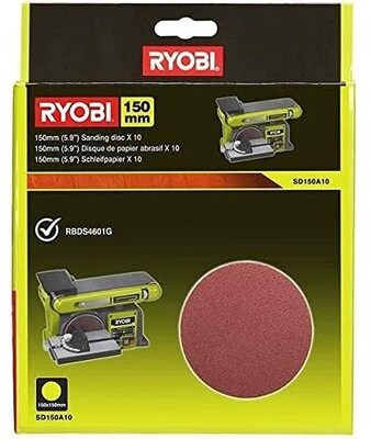 RYOBI Papier szlifierski SD150A10 10 szt.)