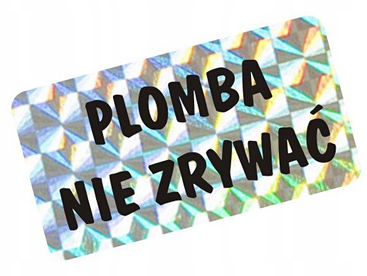 HP 800 - 20x10mm Hologram z Twoim nadrukiem