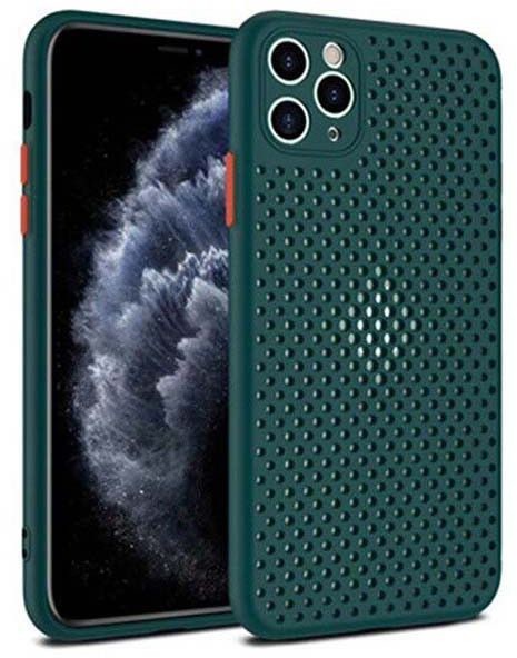 Samsung ETUI ODDYCHAJĄCE MESH NA TELEFON GALAXY A71 ZIELONY 27977