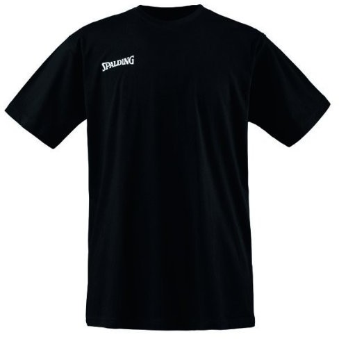 Spalding Promo Tee koszulka T-shirt, czarny, M 300200703