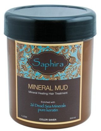 MINERAL SAPHIRA Mud Healing Hair Treatment 1 litrów/33.8 oz. by SAPHIRA MM4