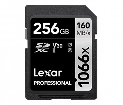 Lexar 256GB 1066x Professional SDXC UHS-1 U3 V30