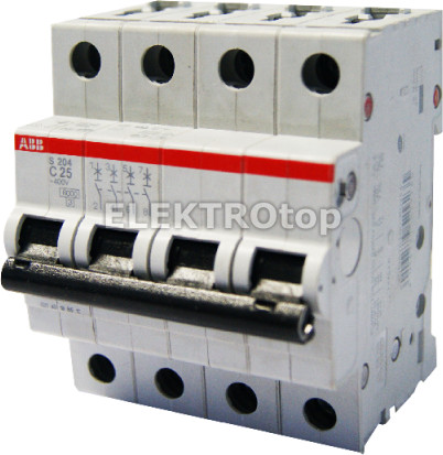 ABB 2CDS254001R0254 | S204-C25 wyłącznik nadmiarowo-prądowy 2CDS254001R0254