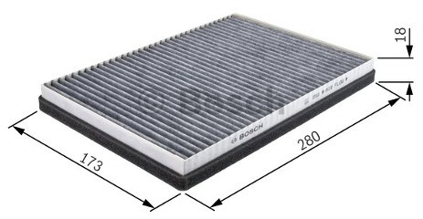 Bosch Filtr kabinowy 1 987 432 001