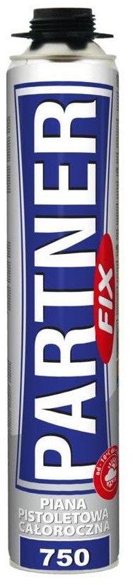 Pianka poliuretanowa pistoletowa całoroczna 700 ml Partner Fix