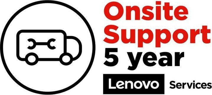 Lenovo Gwarancja Polisa serwisowa 5Y Onsite upgrade from 1Y Depot/CCI 5WS0E84924