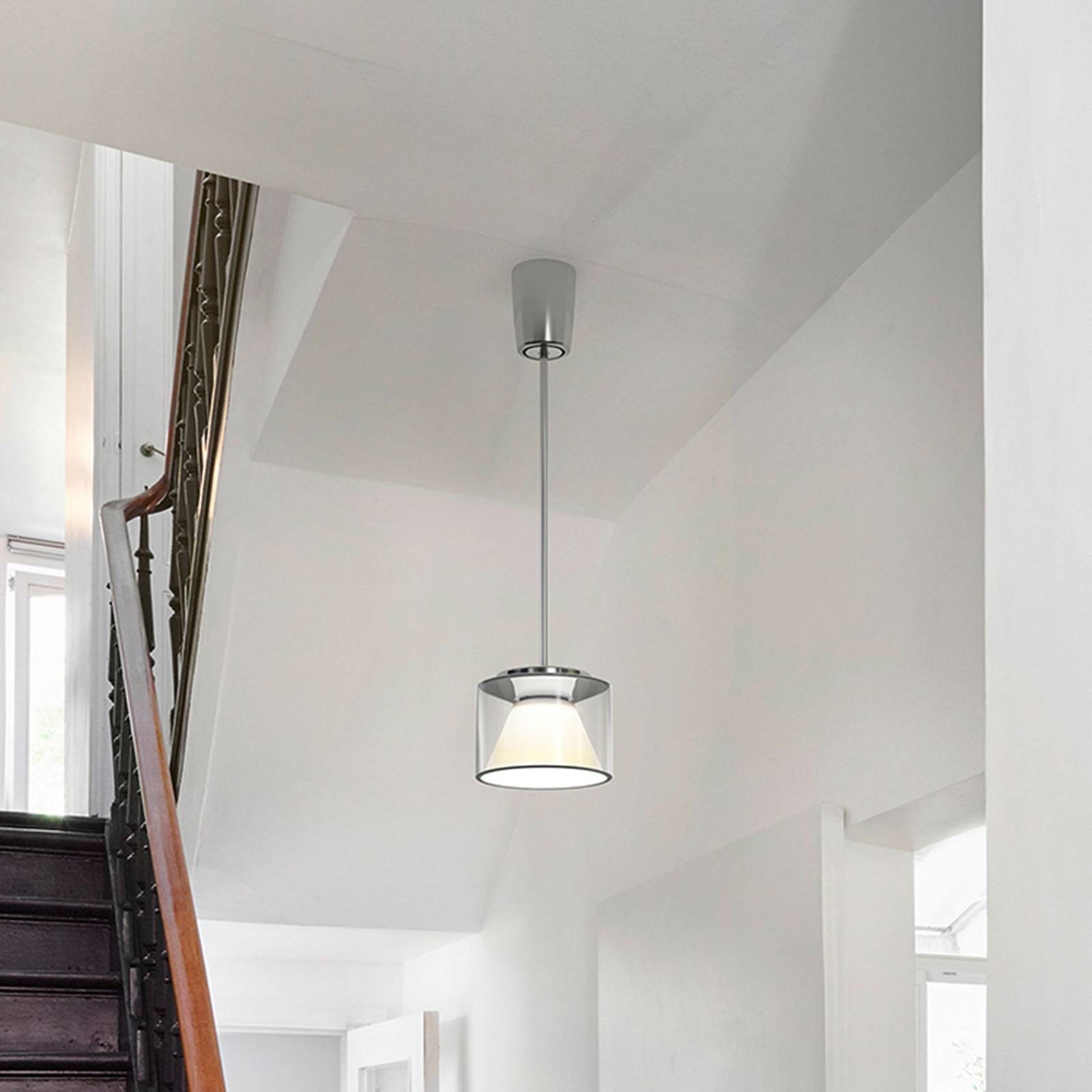 SERIEN LIGHTING serien.lighting Drum S wisząca rura 927 płaska