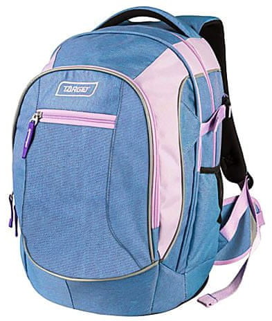 Target Plecak docelowy dla studentów Różowo niebieski