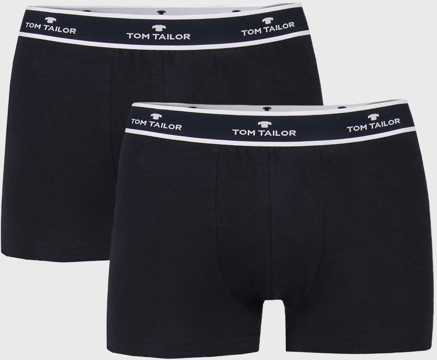 Tom Tailor Dwupak ciemnoniebieskich bokserek Twin