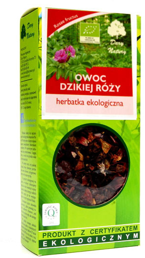 Dary Natury HERBATKA OWOC DZIKIEJ RÓŻY BIO 50 g -