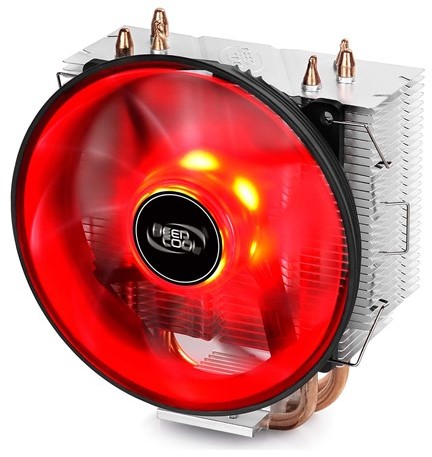 Deepcool GAMMAXX 300 - Red LED Chłodzenie CPU - Chłodzenie powietrzem - Max 21 dBA GAMMAXX 300RD