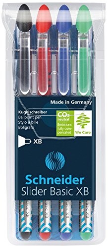Schneider Slider XB ball point Pen 4 sztuki kolorowy 151294