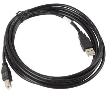 LANBERG LANBERG Kabel USB 2.0 AM-BM 3M czarny (CA-USBA-10CC-0030-BK)