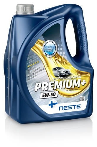 NESTE 1 5W50 4L / PREMIUM+ 5W50 4L