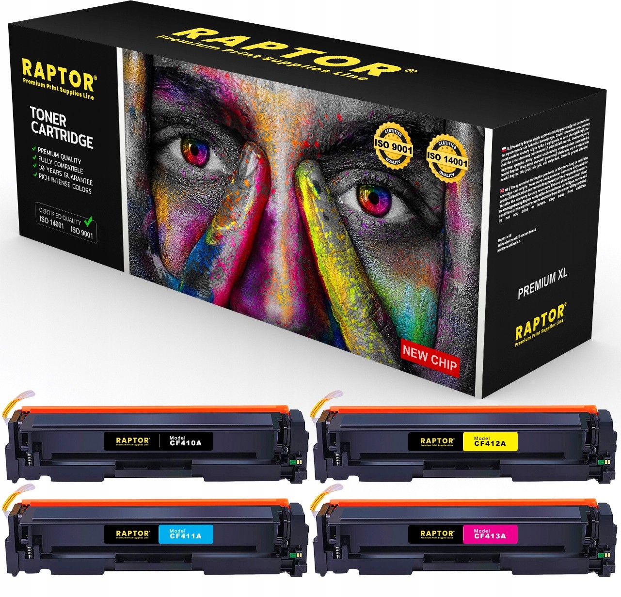 4x Toner do Hp LaserJet Pro Mfp M477fdw M477fnw