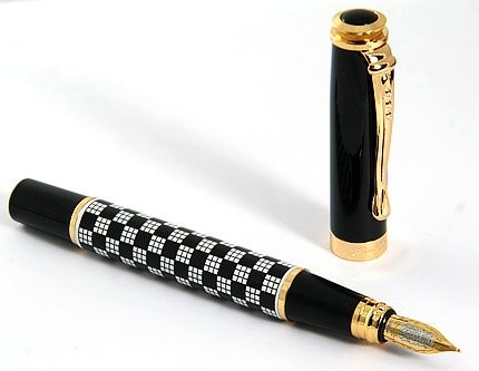 Pelikan Stalówka B ze stali nierdzewnej zapewnia M215 946582 pozłacany 946582