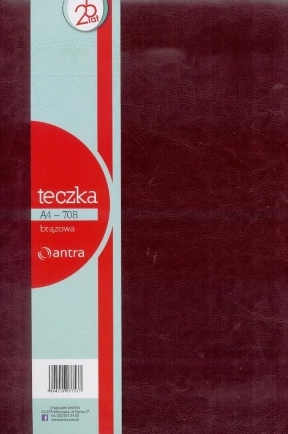 Antra Teczka A4 708 Brąz