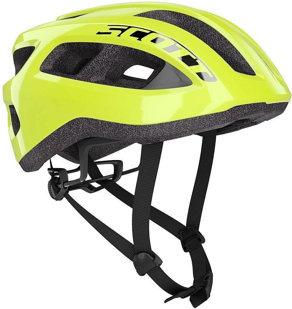 Scott Supra Road (CE) Helmet Yellow Fluorescent