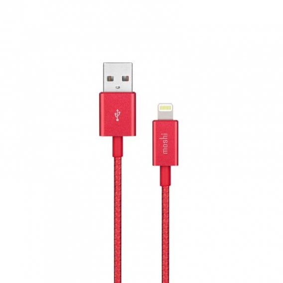 Moshi Integra - Kabel Apple Lightning MFi 1,2 m (Crimson Red) 99MO023321