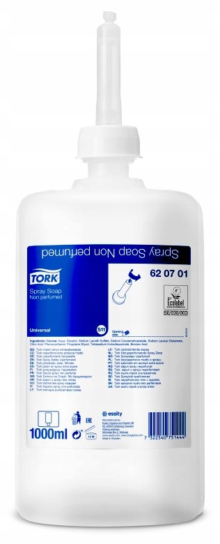 Tork 620701 bezzapachowe mydło w sprayu