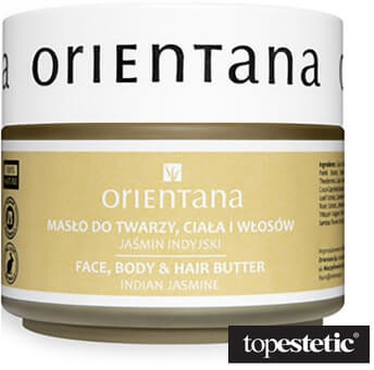 Orientana Face, Body And Hair Butter Indian Jasmine Masło do twarzy, ciała i włosów - jaśmin indyjski 100 g