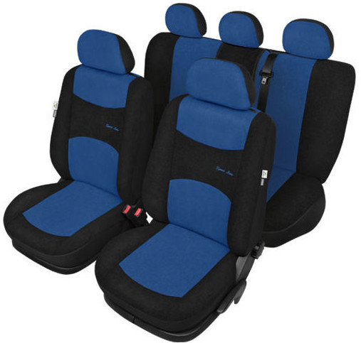 Kegel-Błażusiak BŁAŻUSIAK Pokrowce na fotele i kanapę Sport-Line+ Super Air Bag (rozmiar L, kolor niebieski) BŁAŻUSIAK 5-1189-236-3040