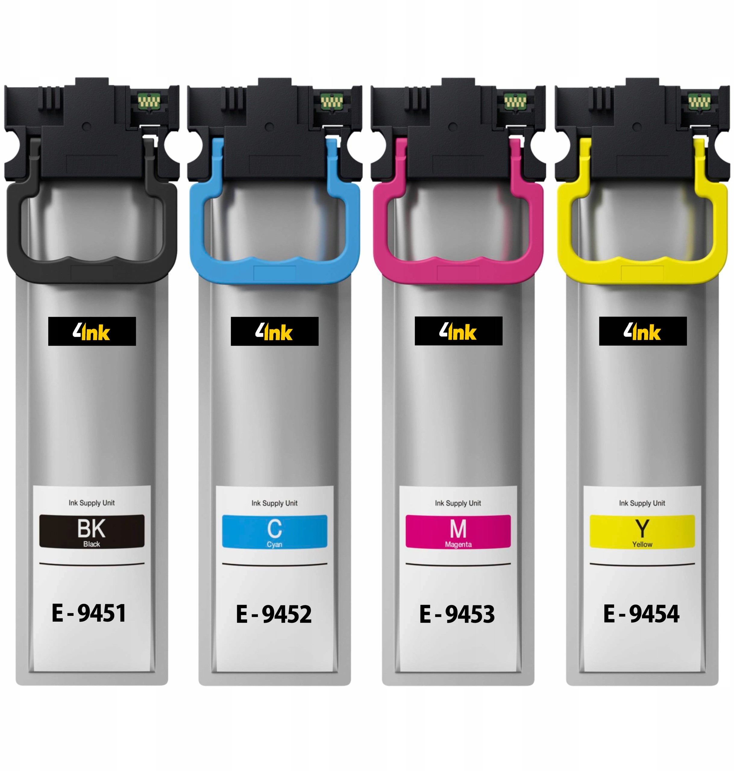 4x Tusz Do / Epson / T9451 / T9452 / T9453 / T9454