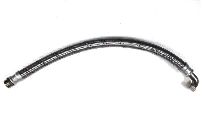 Wąż antywibracyjny 1cal w/z z kolanem 80cm. 375