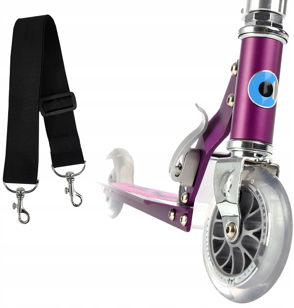 Micro hulajnoga Sprite Fioletowa Purple Stripe