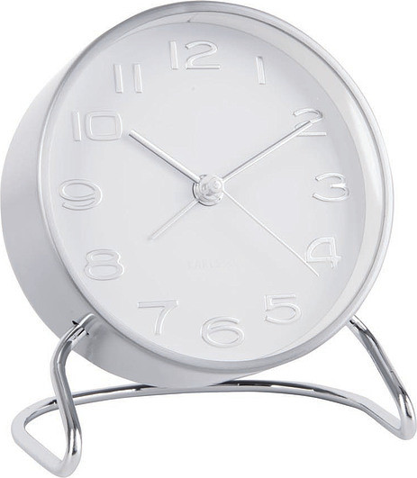 Karlsson Budzik Classical biały KA5763WH