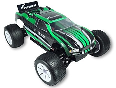 Amewi 22233 T-Head Truggy 4WD Brushed, zabawka, 1:10 RTR, zielona 22233