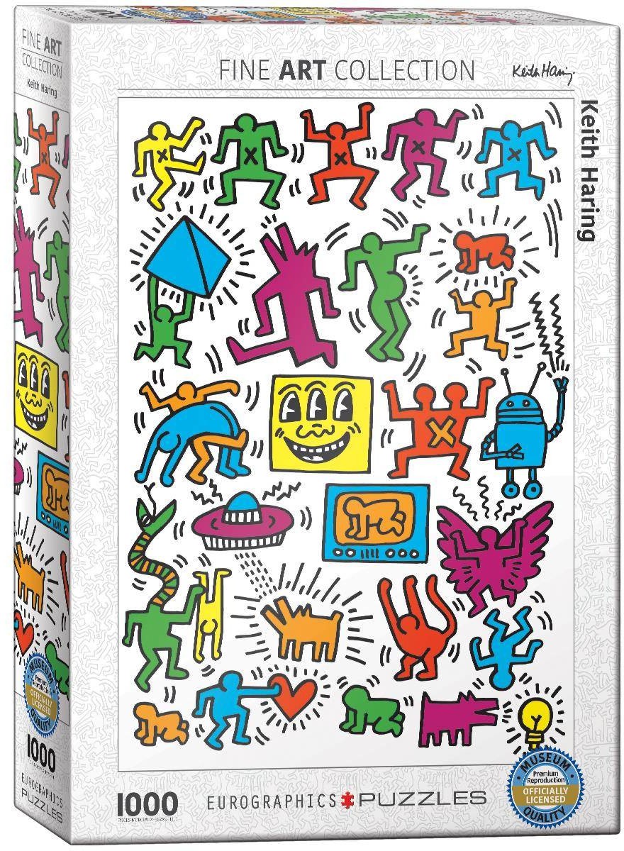 Eurographics Puzzle 1000 Collage by Keith Haring 6000-5513 -