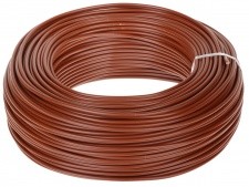 ABCVISION Kabel elektryczny DY-2.5-BN/750V 100m brązowy DY-2.5-BN/750V/100