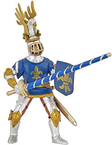 Papo papo 39788 rycerze liliowy, gra, niebieski