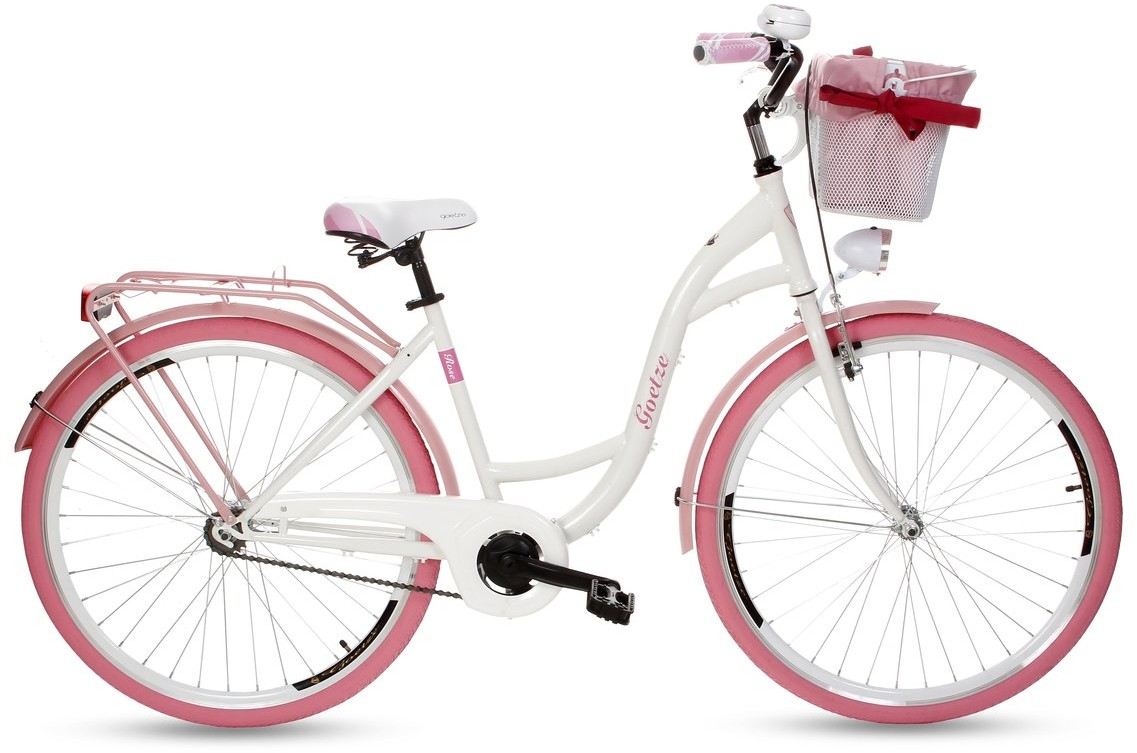 Rose 28 biało-różowy
