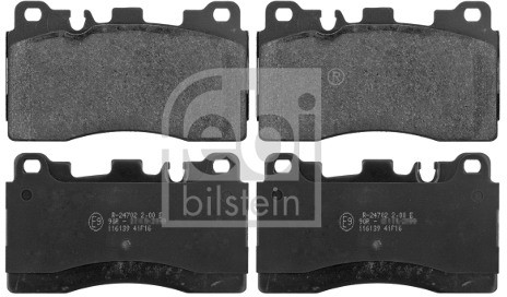 FEBI Zestaw klocków hamulcowych, hamulce tarczowe FEBI 116139