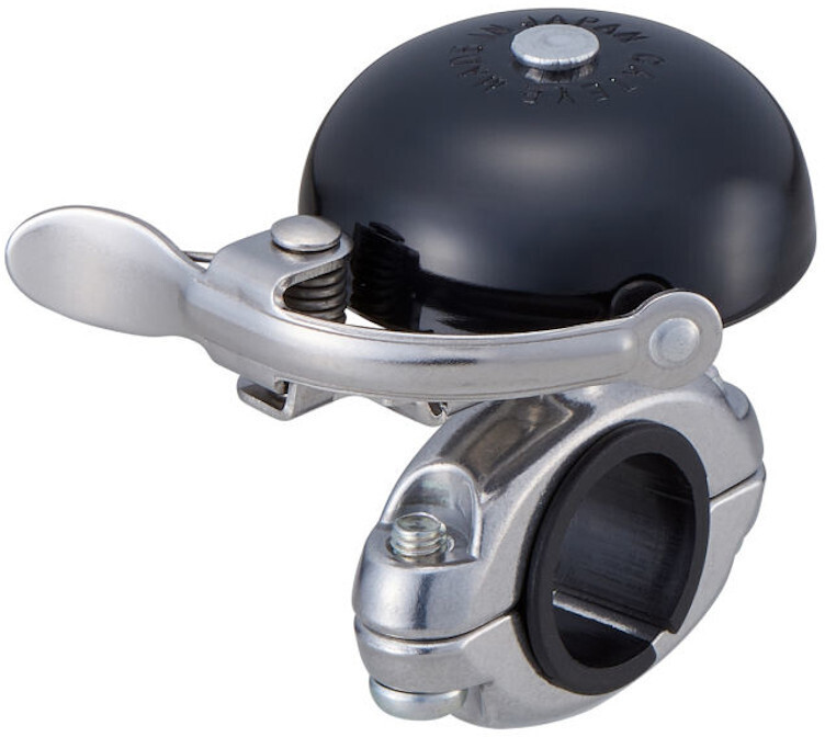 CATEYE Hibiki Bike Bell, czarny 2022 Dzwonki FA003527927