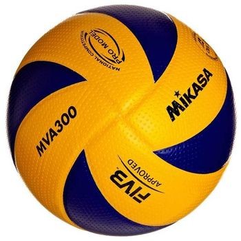 Mikasa Mikasa MVA 300 Piłka siatkowa niebiesko-żółta (PL_986288_2)