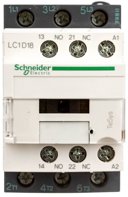 Schneider Electric Stycznik mocy 18A 3P 400V AC 1Z 1R LC1D18V7