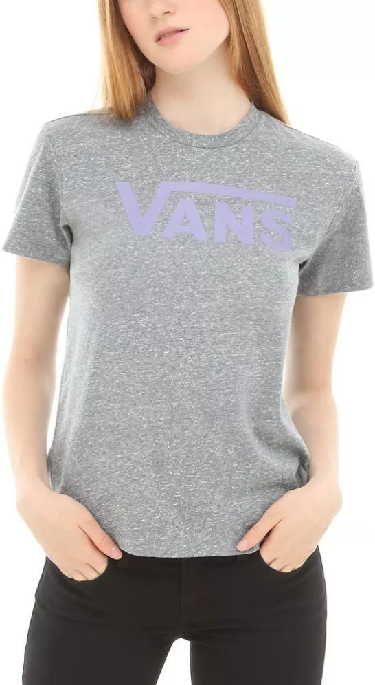 Vans t-shirt damski FLYING V CREW TEE Grey Heather
