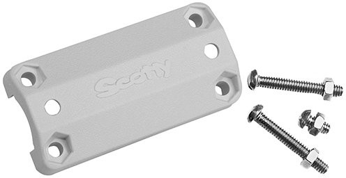 Scotty # 242 Rail Mount Adapter za każdym razem Deck Mount, biały SCOT0242W