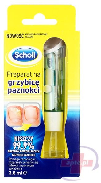 Scholl Fungal Nail U) preparat na grzybicę do paznokci 3,8ml