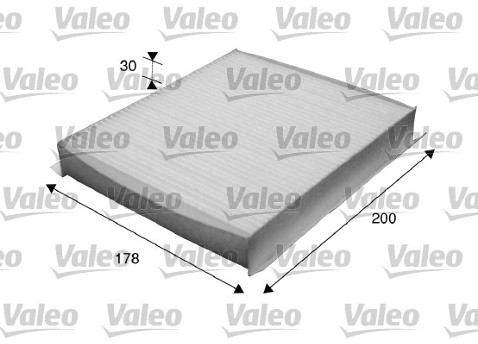 VALEO Filtr, przewietrzanie przestrzeni pasażerskiej 715616