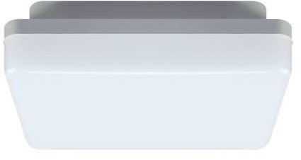 Ideus Zewnętrzna LAMPA sufitowa MAJOR 03743 kwadratowa OPRAWA hermetyczna LED 18W 4000K plafon outdoor IP55 biały __code-63330