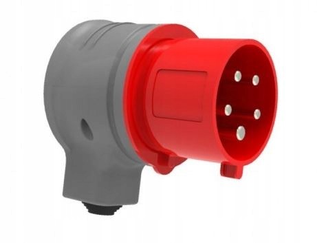 Wtyczka kątowa obrotowa 16A 5p IP44 /fe/