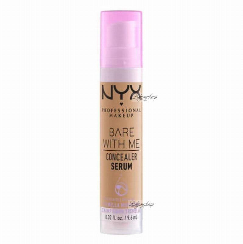 NYX Professional Makeup Professional Makeup - BARE WITH ME - Concealer Serum - Korektor z serum - 9,6 ml - 07 - MEDIUM