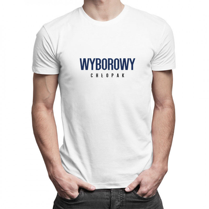 Koszulkowy Wyborowy chłopak - męska koszulka z nadrukiem 6380