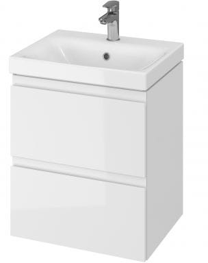 Cersanit Moduo umywalka z szafką 50 cm zestaw meblowy biały S801-230-DSM S801-230-DSM