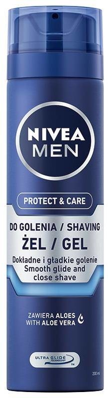 Nivea Men Protect & Care ochronny żel do golenia 200ml 93666-uniw